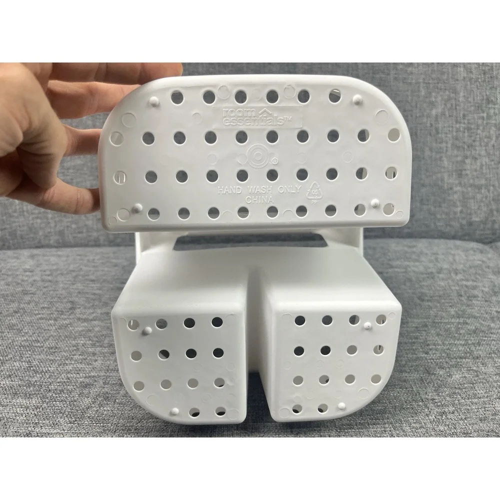 Heavy-duty Small Portable Shower Caddy Plastic Bathroom Office Storage School